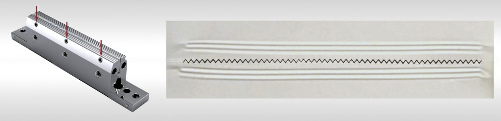 Knife adjustment on sealing jaws once a good cut is achieved lock the set screws packaging solutions