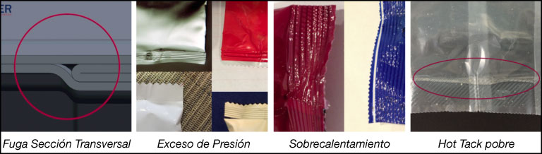 Problemas de calidad del paquete