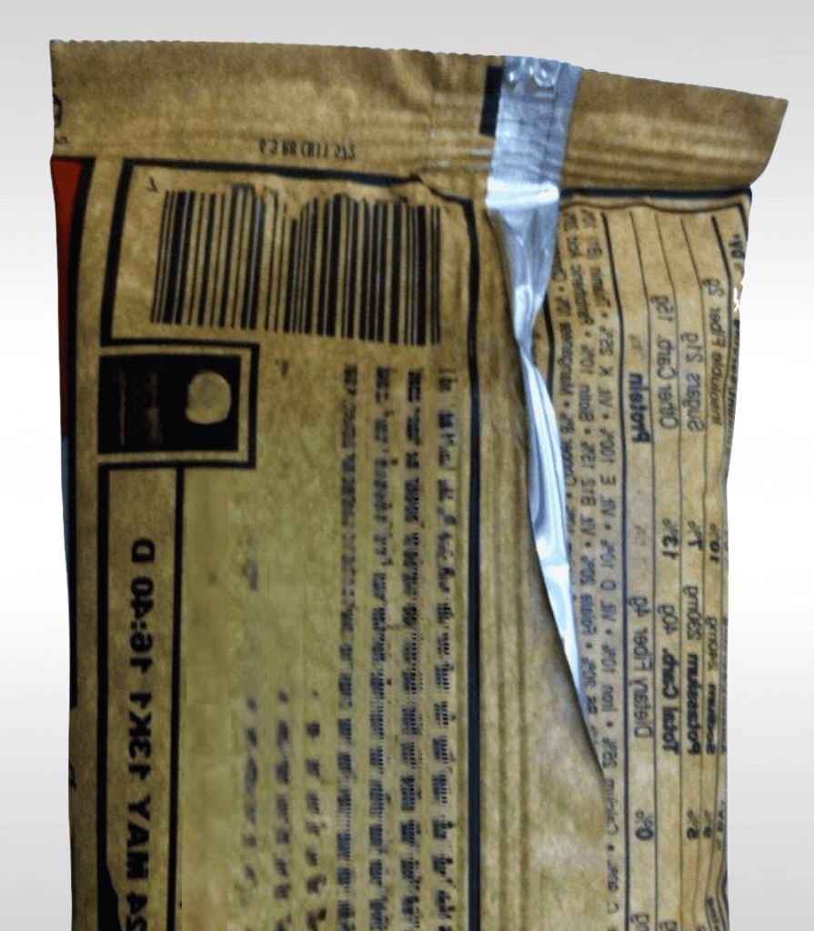 Fin Seal problem on package from a flow wrapper