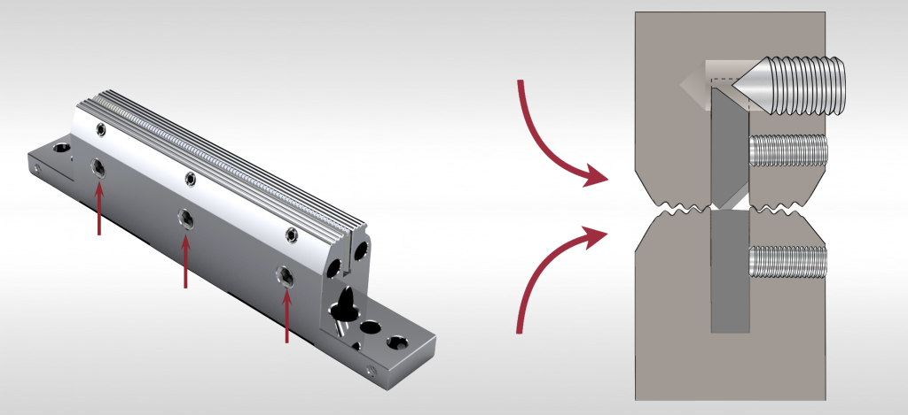 Adjustmet screw sealing jaws_resetting an over adjusted knife packaging solutions