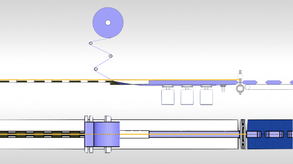 flow wrapper centerline_side view and top view